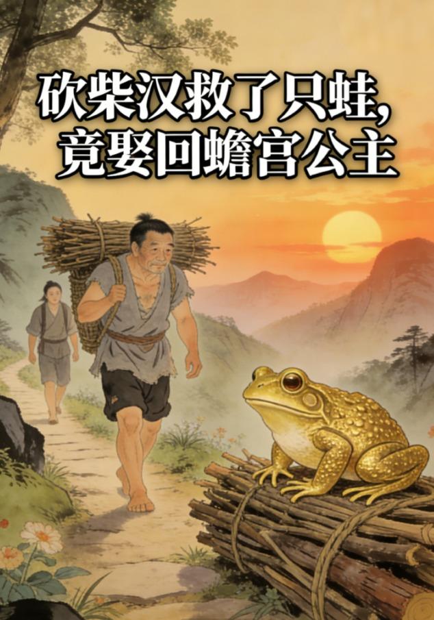 砍柴汉救了只蛙，竟娶回蟾宫公主封面图
