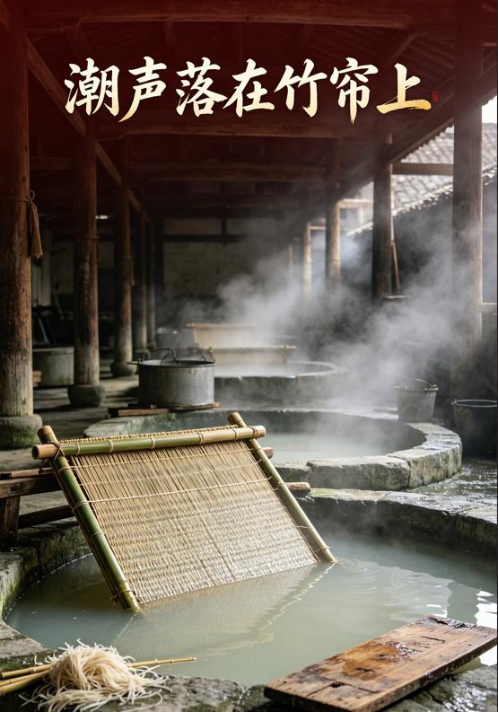 潮声落在竹帘上 cover