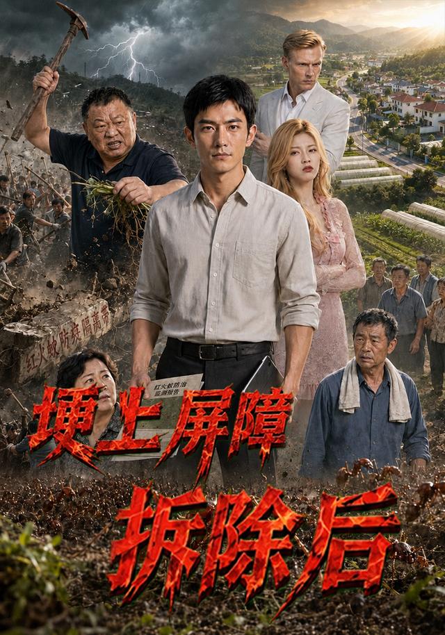 埂上屏障拆除后