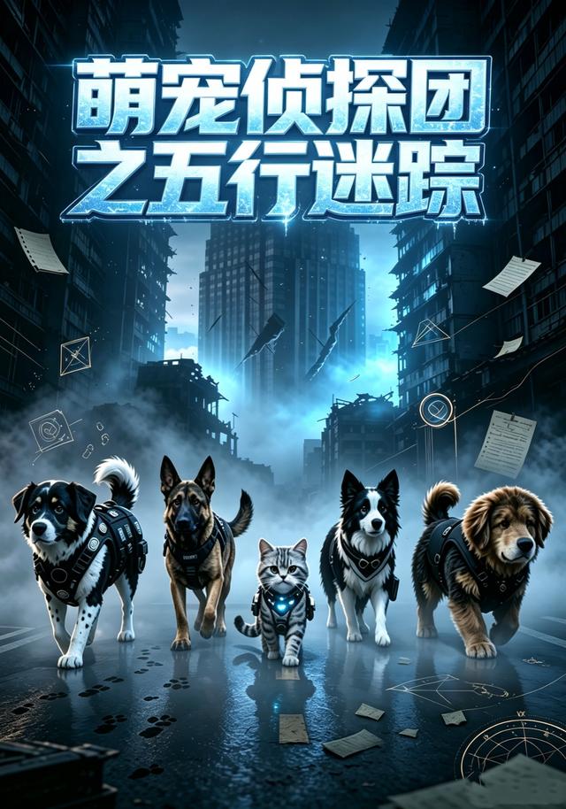 萌宠侦探团之五行迷踪 cover