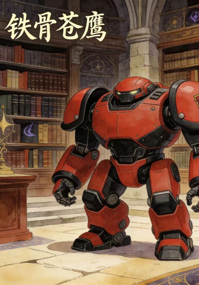 铁骨苍鹰封面图