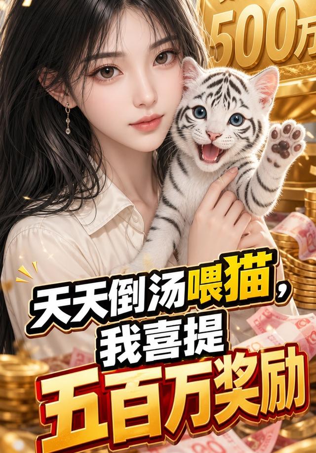 天天倒汤喂猫，我喜提五百万奖励 cover