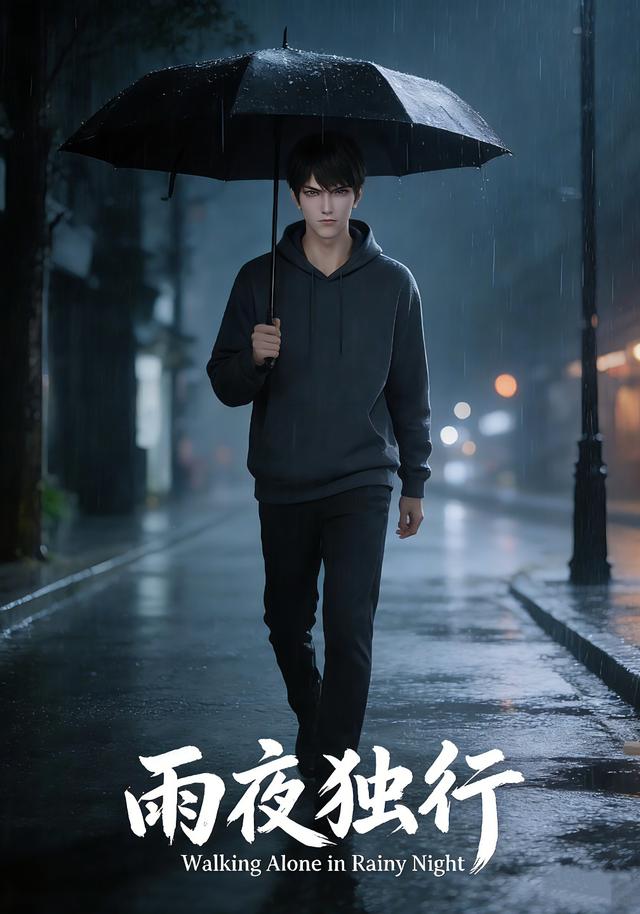 雨夜独行