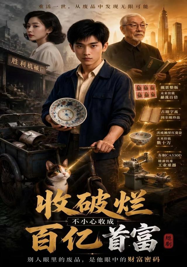 收破烂不小心收成百亿首富 cover