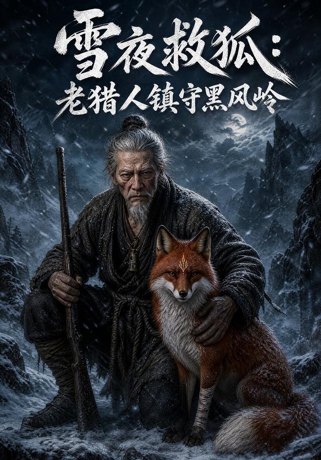雪夜救狐：老猎人镇守黑风岭