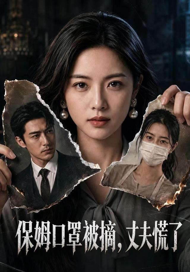保姆口罩被摘，丈夫慌了