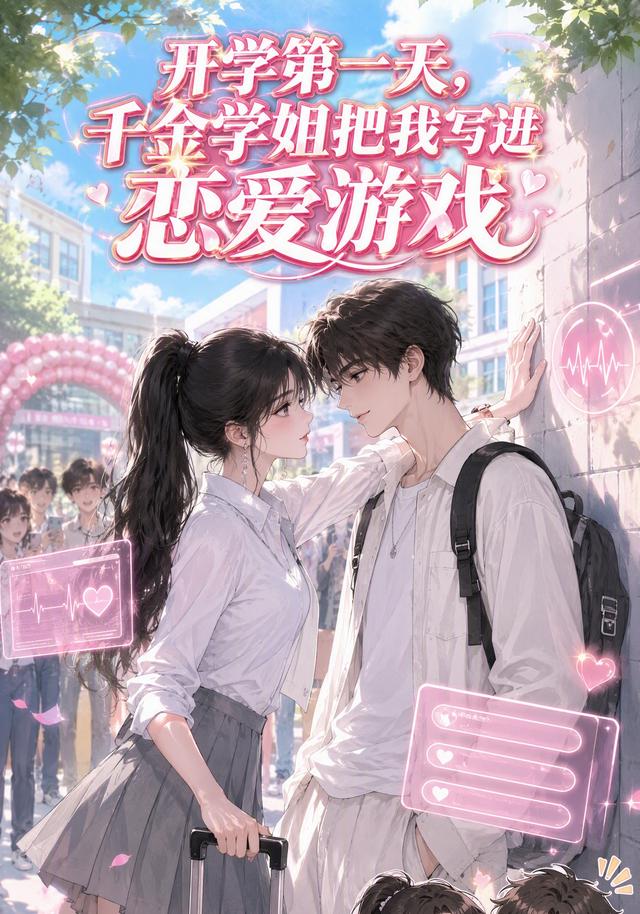 开学第一天，千金学姐把我写进恋爱游戏 cover
