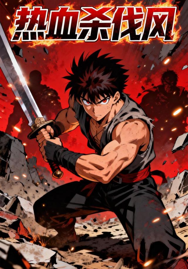 热血杀伐风封面图