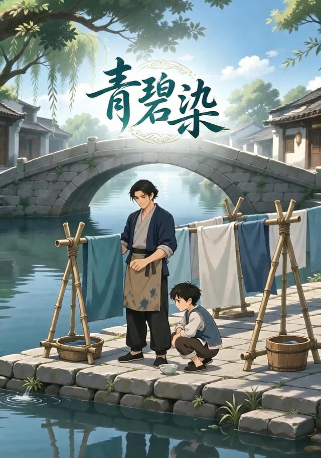 青碧染