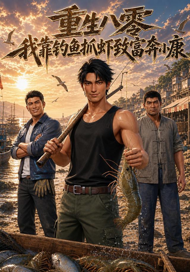 重生八零我靠钓鱼抓虾致富奔小康 cover