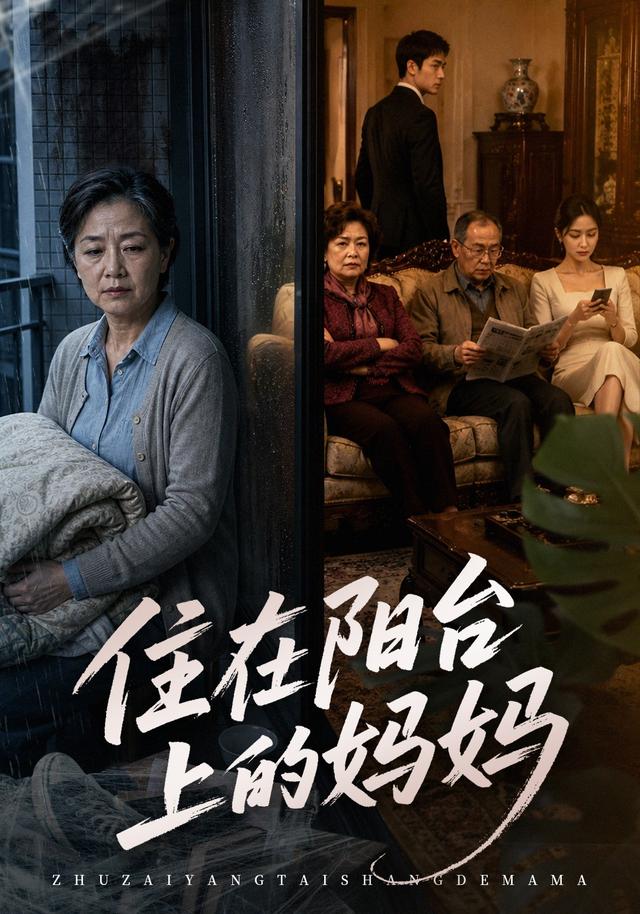住在阳台上的妈妈