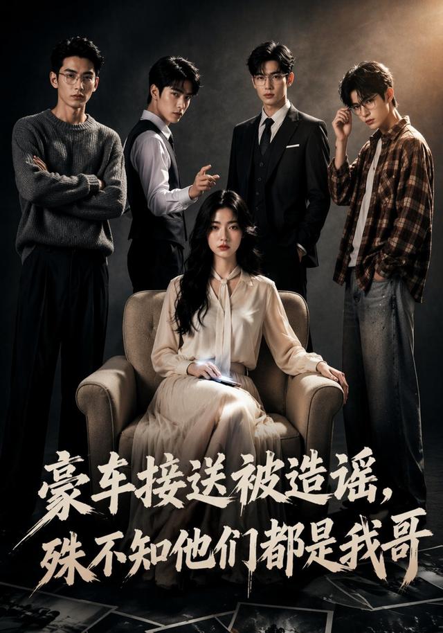 豪车接送被造谣，殊不知他们都是我哥