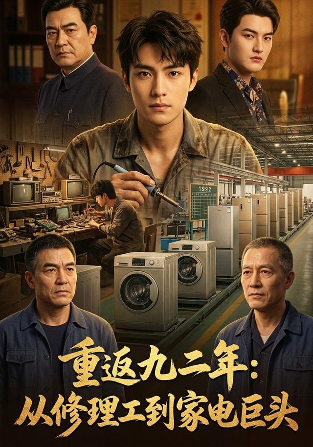 重返九二年：从修理工到家电巨头 cover