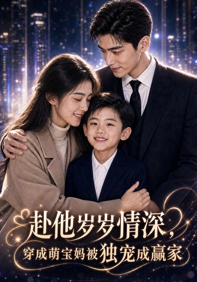 赴他岁岁情深，穿成萌宝妈被独宠成赢家 cover