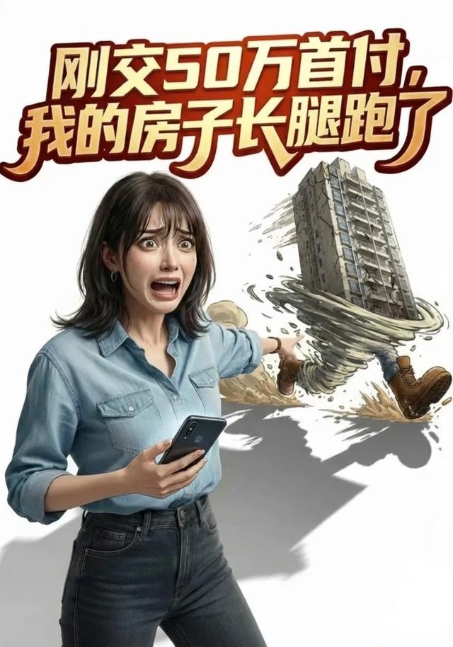 刚交50万首付，我的房子长腿跑了