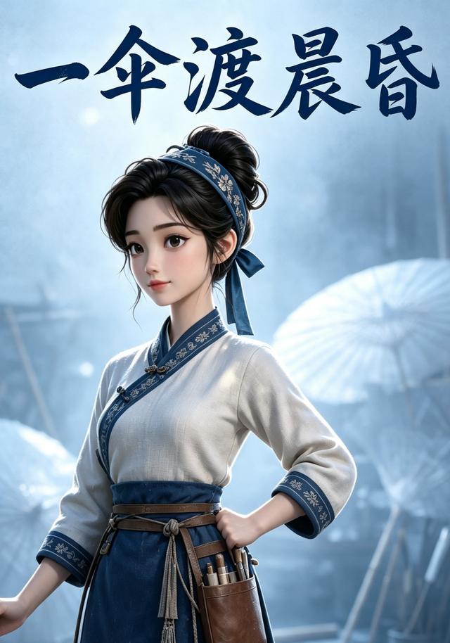 一伞渡晨昏