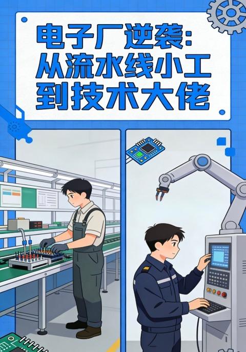 电子厂逆袭：从流水线小工到技术大佬封面图