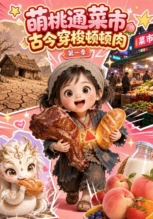 萌桃通菜市，古今穿梭顿顿肉第一季