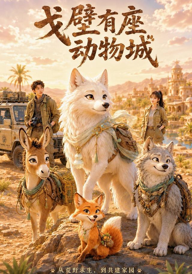 戈壁有座动物城第一季 cover
