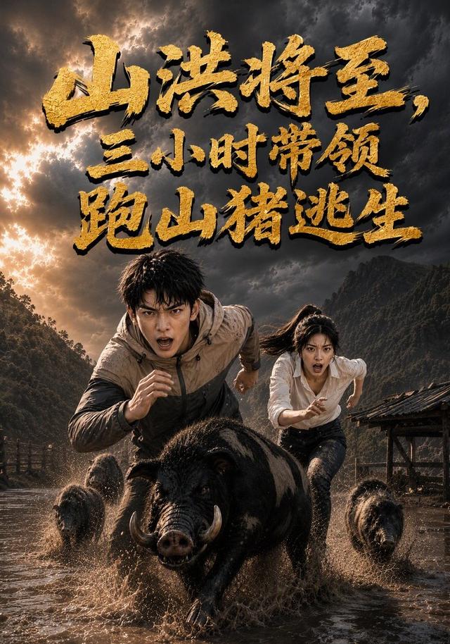 山洪将至，三小时带领跑山猪逃生 cover