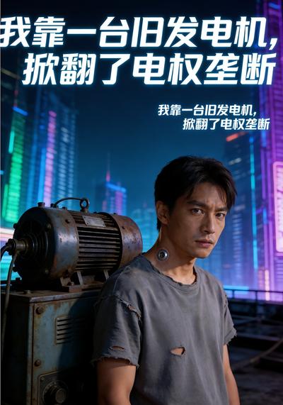 我靠一台旧发电机，掀翻了电权垄断