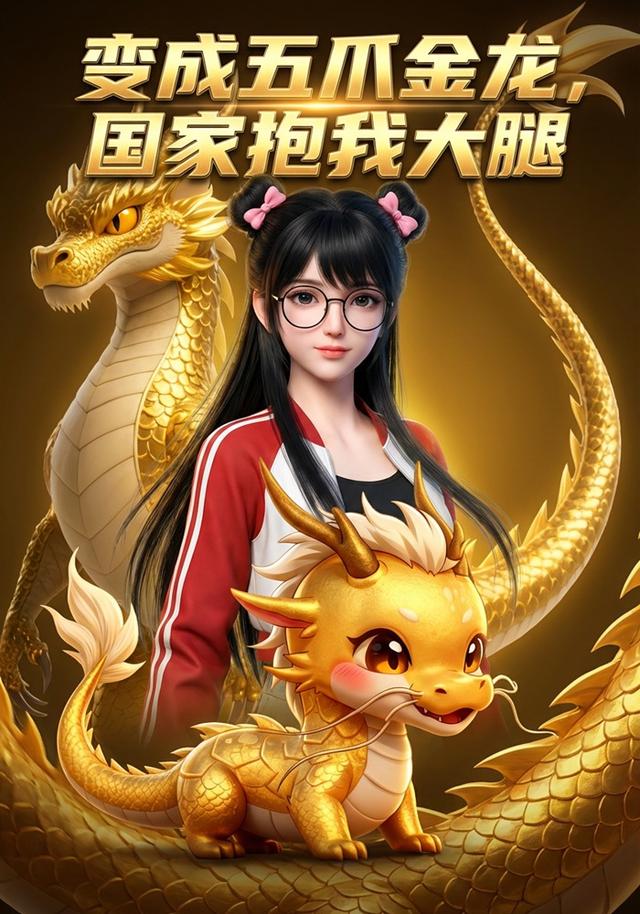 变成五爪金龙，国家抱我大腿封面图
