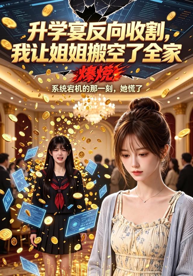 升学宴反向收割，我让姐姐搬空了全家 cover