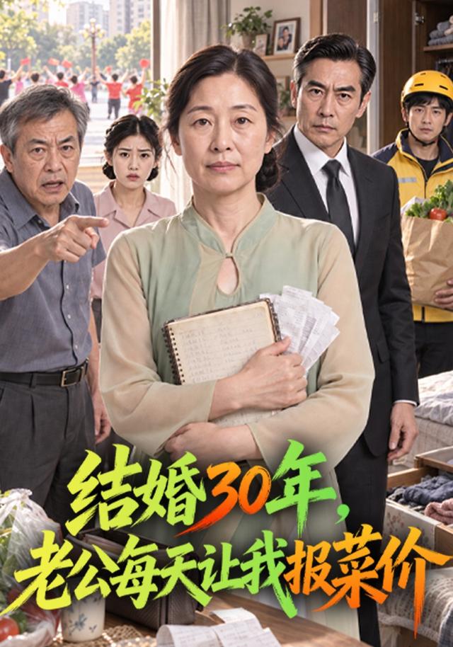 《结婚30年，老公每天让我报菜价》作品海报