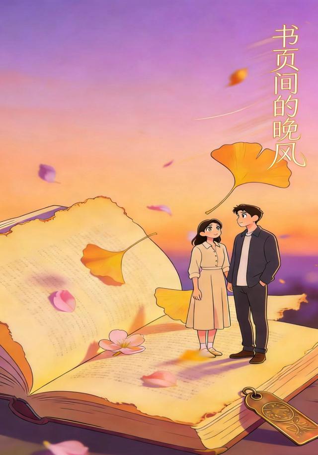 书页间的晚风封面图