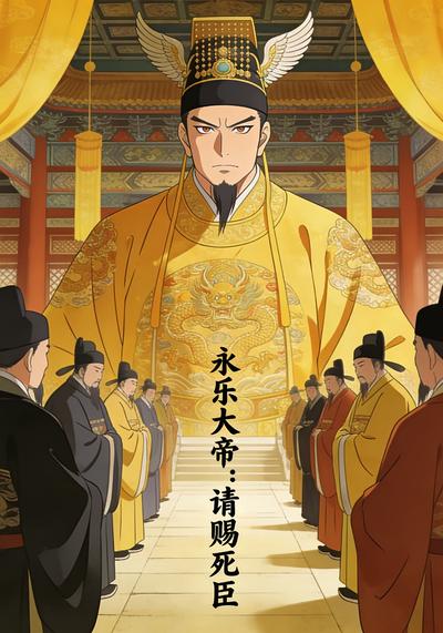 永乐大帝：请赐死臣