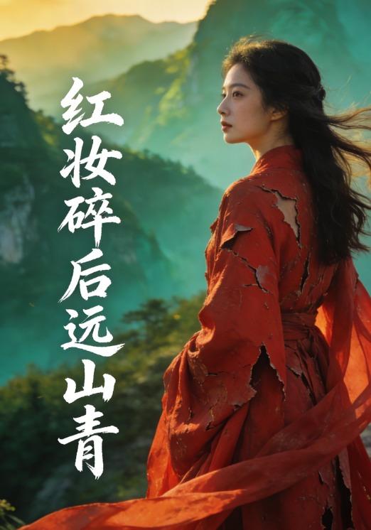 红妆碎后远山青