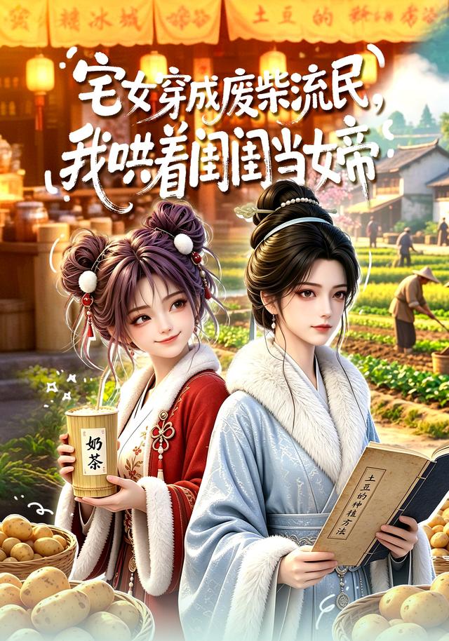 宅女穿成废柴流民，我哄着闺闺当女帝 cover