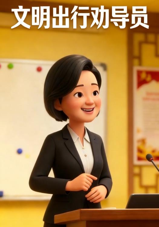文明出行劝导员封面图