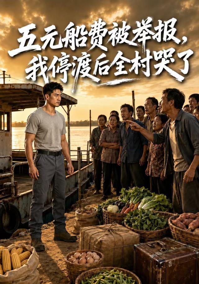 五元船费被举报，我停渡后全村哭了