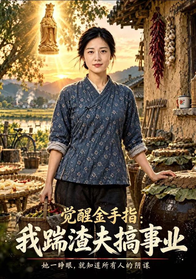 觉醒金手指，我踹渣夫搞事业 cover
