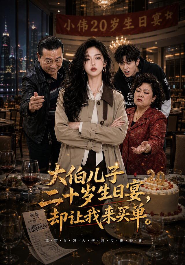 大伯儿子二十岁生日宴，却让我来买单 cover