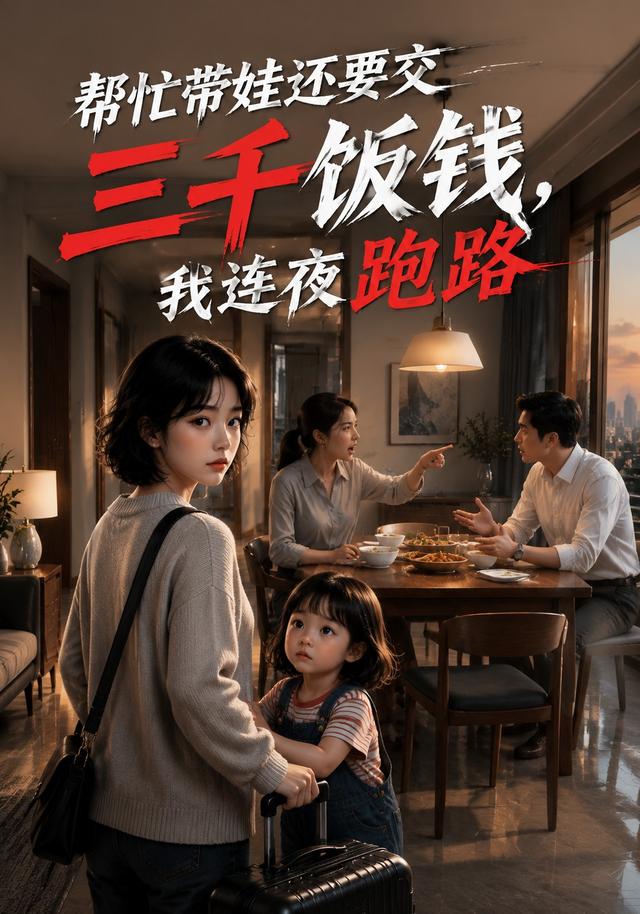 帮忙带娃还要交三千饭钱，我连夜跑路