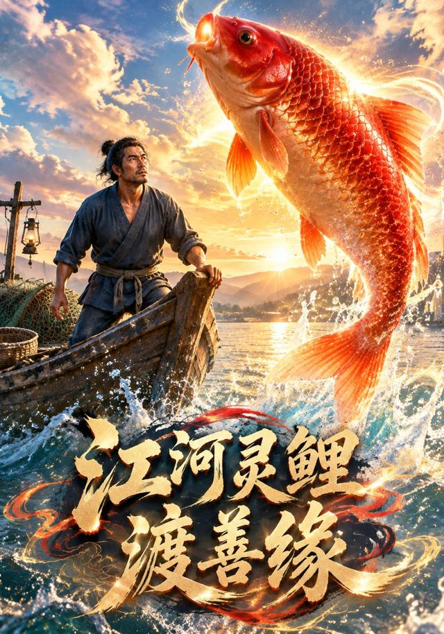 江河灵鲤渡善缘