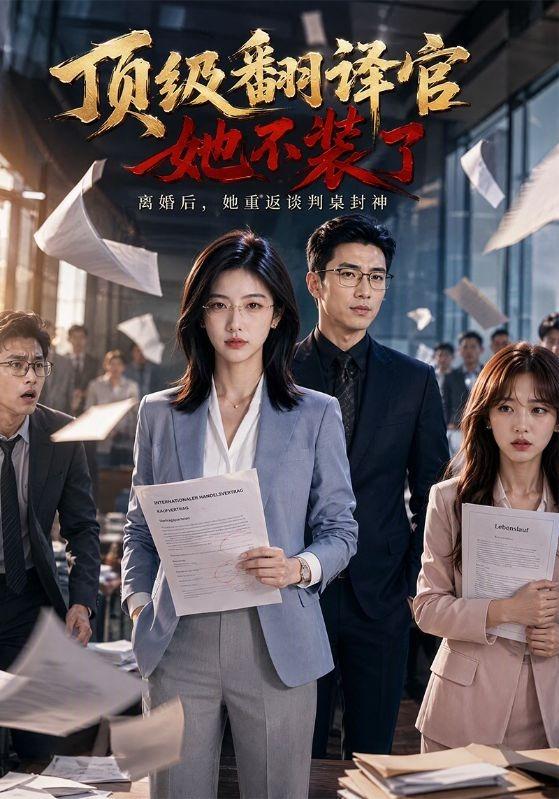 顶级翻译官她不装了 cover