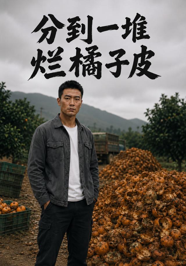 分到一堆烂橘子皮