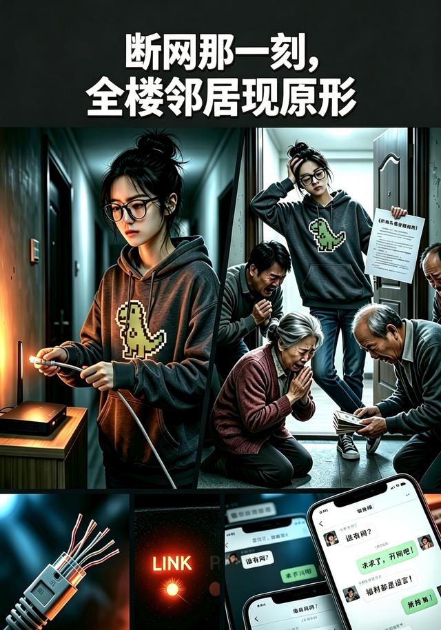 断网那一刻，全楼邻居现原形