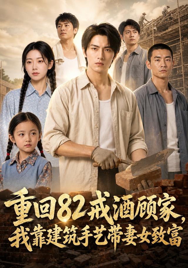 重回82戒酒顾家，我靠建筑手艺带妻女致富 cover