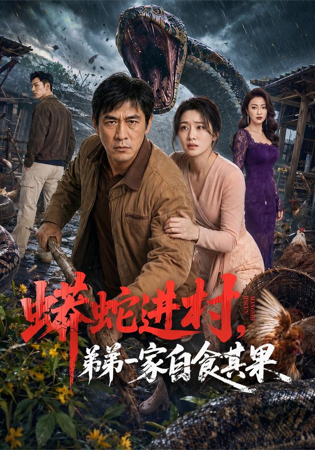 蟒蛇进村，弟弟一家自食其果 cover