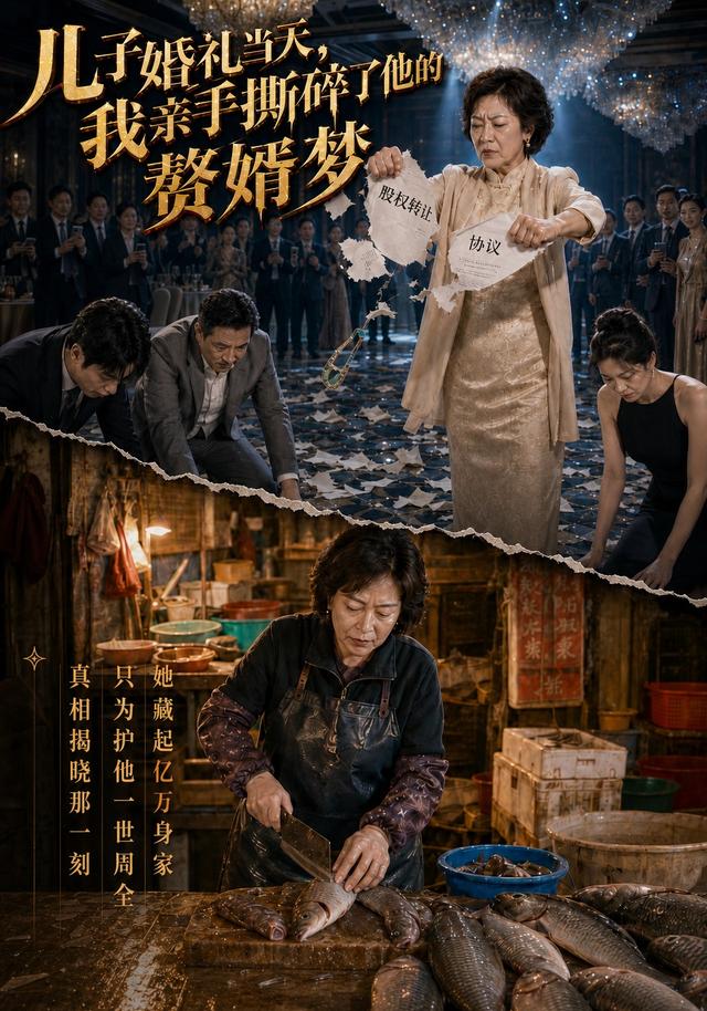 儿子婚礼当天，我亲手撕碎了他的赘婿梦