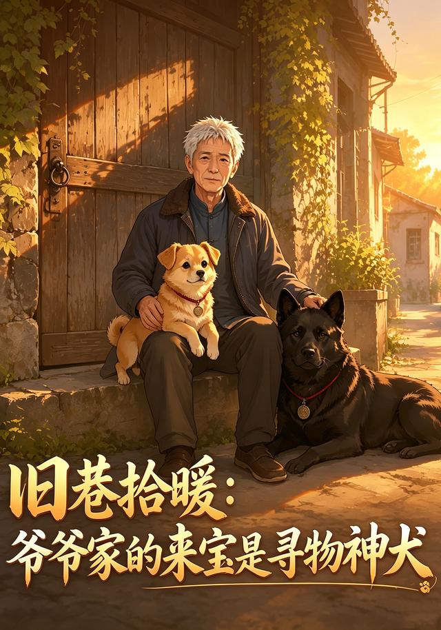 旧巷拾暖：爷爷家的来宝是寻物神犬 cover