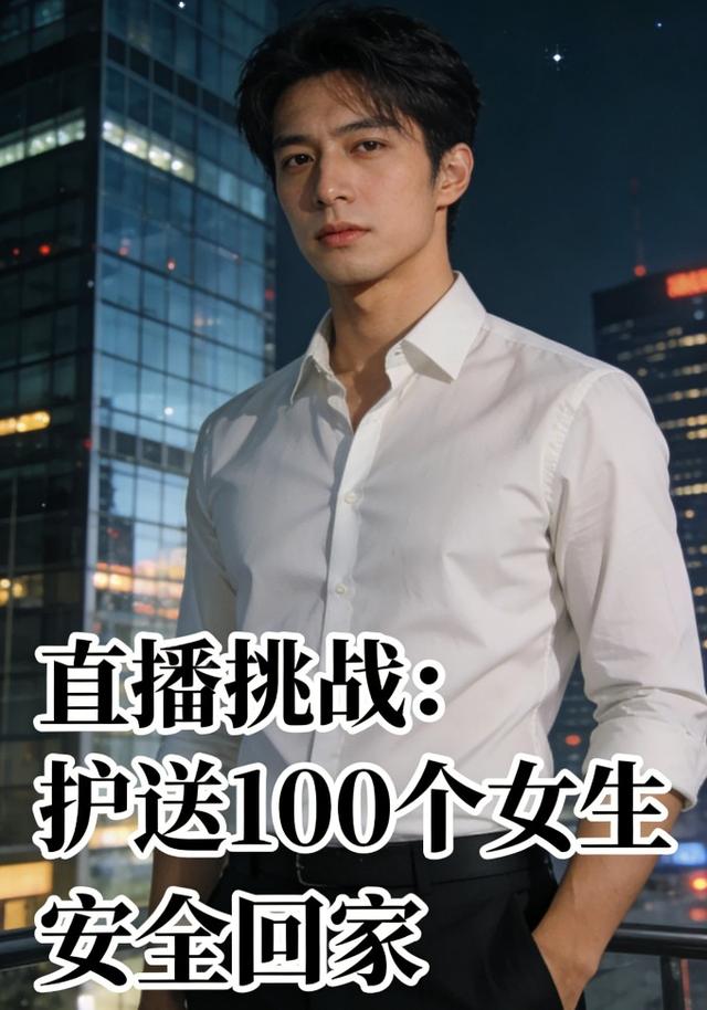 直播挑战：护送100个女生安全回家封面图