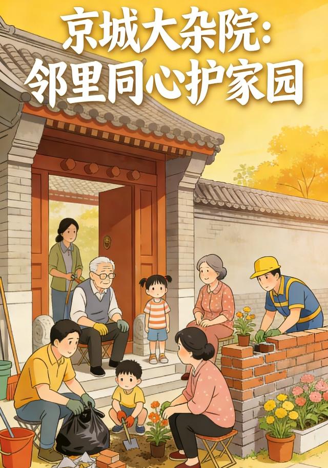 京城大杂院 ：邻里同心护家园