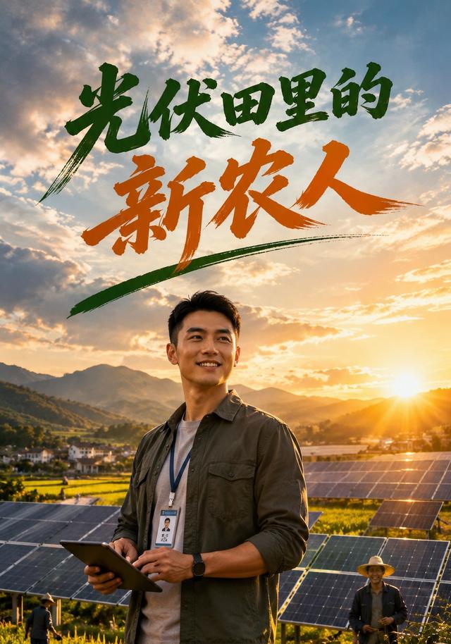 光伏田里的新农人