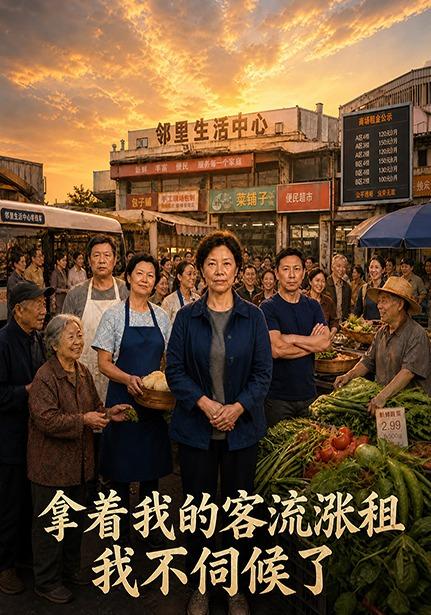 拿着我的客流涨租，我不伺候了封面