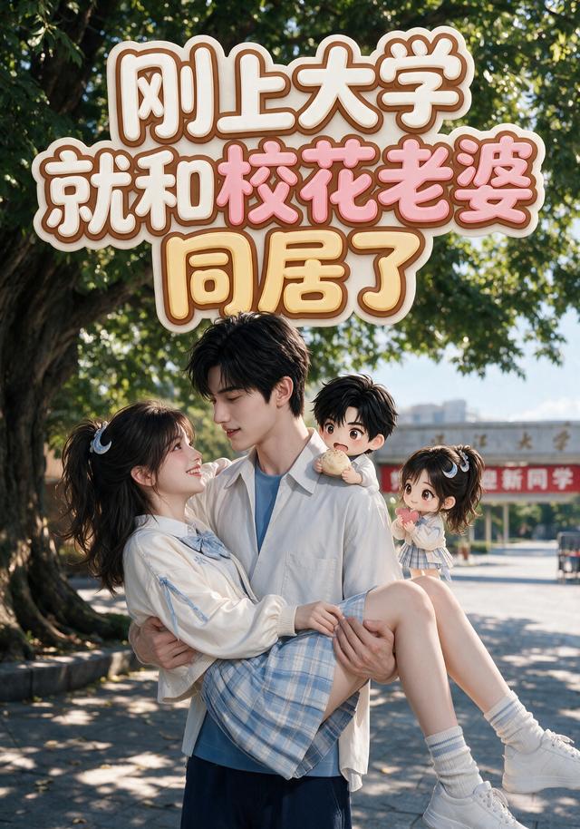 刚上大学就和校花老婆同居了